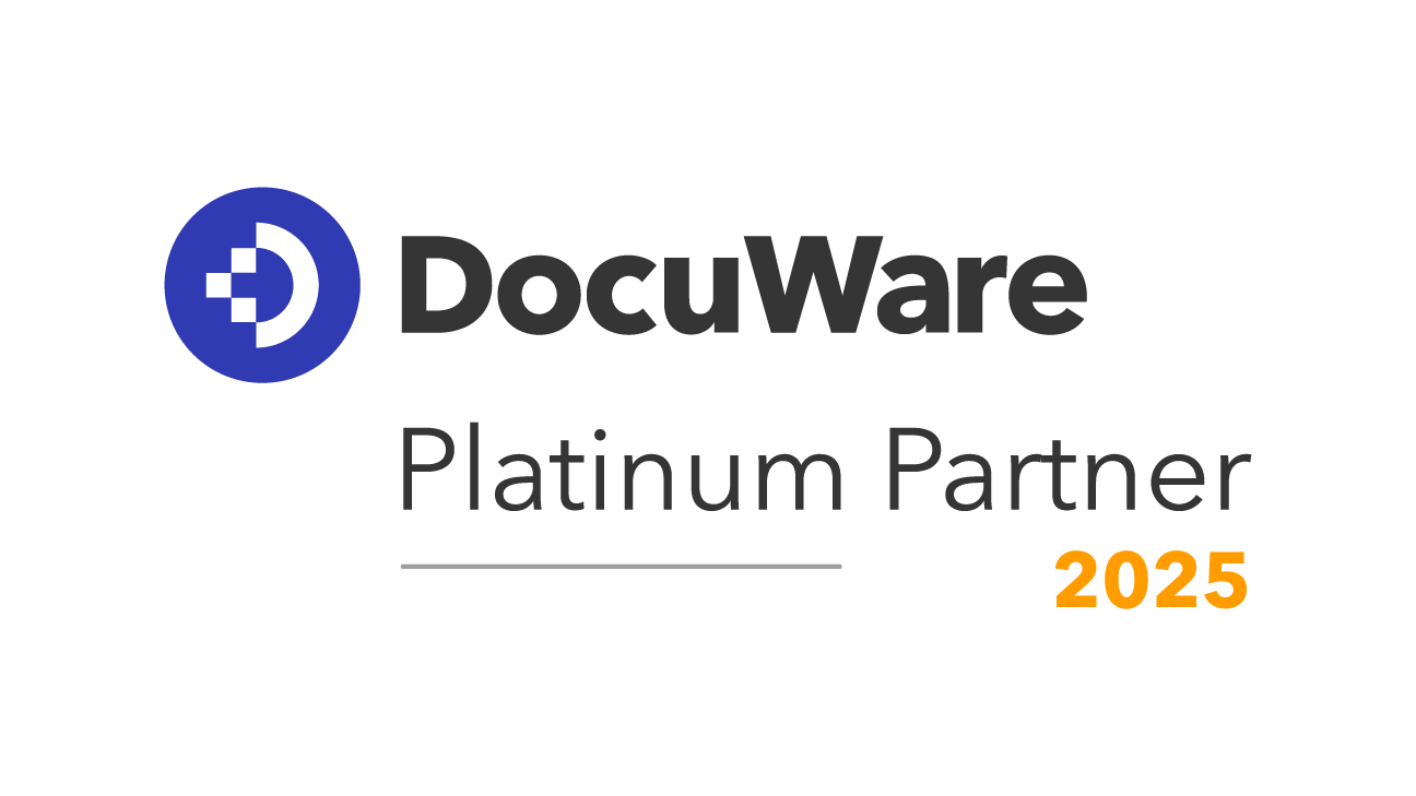 Logo DocuWare Platinum Partner 2025