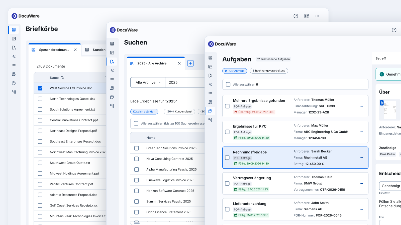 Der neue DocuWare Web-Client