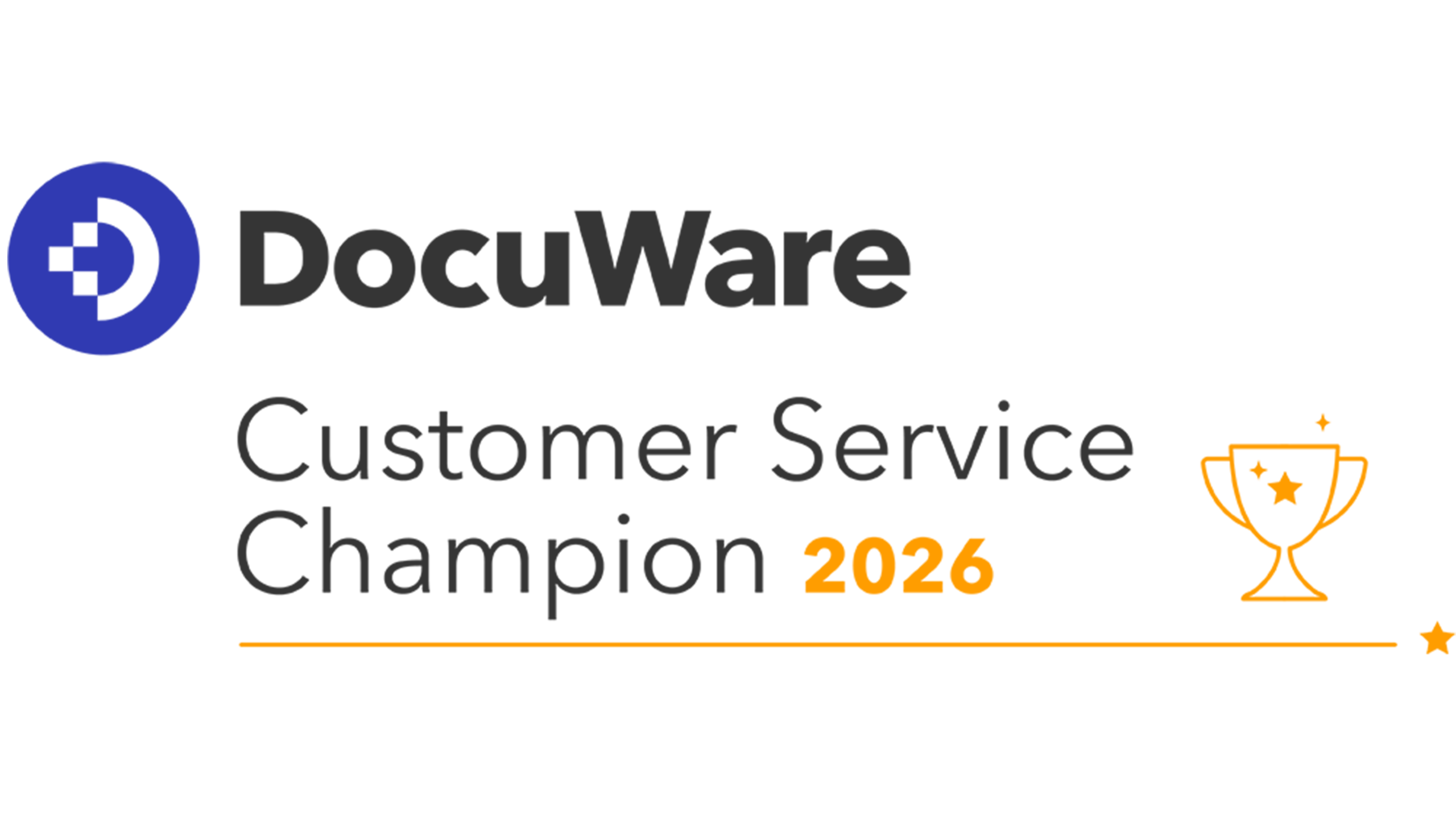 Logo DocuWare Customer Service 2026